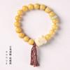 Rosário Bodhi Ecológico Original Bodhi Dunhuang Pulso Wen Play Envoltório Dedo Cor Caramelo Suave Carvão Pulseira Hello Bear