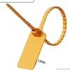 Sellos plásticos desechables, etiquetas anti-robo, etiquetas colgantes de logística, etiquetas de identificación de cables, señalización, bridas para cables, etiquetas de identificación, coloridas