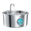 Dispensador de agua para mascotas de 3,2 l, de acero inoxidable, para gatos, con circulación automática, redondo, Amazon Explosions
