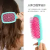 Peine de Malla Peine Masajeador para el Cabello Dientes Suaves de TPE Peine para el Cabello Caliente de Amazon Peine Hueco Peine para el Cabello Húmedo y Seco