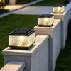 Luz Solar para Poste Exterior Impermeable Patio Villa Pared Puerta Nuevo Estilo Chino Paisajismo Poste de Puerta Luz Venta al por Mayor