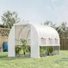 ZhiXiao Comercio Electrónico Transfronterizo Invernadero de Jardín Casa de Flores tipo Túnel Casa Pequeña Cálida 2m*2m*0.2 Fabricante de Origen