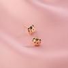 Aretes de Aguja de Plata Esterlina 925 Tigrito 2021 Nuevos Aretes de Moda Simples para Mujer Lindos Este Año