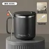 Caneca de Aço Inoxidável Copo Doméstico para Beber Copo de Café da Manhã para Escritório Copo de Café Copo de Leite com Tampa Pessoal