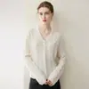 Novo Estilo Outono/Inverno 2026 Cardigan 100% Caxemira Pura para Mulheres, Gola V, Tricô Trançado, Espessado, Elegante, com Botões de Pérola