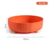 Prateleira Giratória 360 Graus para Temperos de Cozinha, Multifuncional para Condimentos, Molho de Soja e Vinagre, Caixa de Armazenamento, Bandeja de Frutas de Luxo Leve