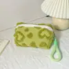 Nova Bolsa de Cosméticos Doce Bolsa de Pelúcia Grande Capacidade Bolsa de Armazenamento de Cosméticos Fofa Bolsa de Higiene Pessoal Portátil Viagem