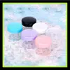 Frasco redondo 20g frasco bolha rosa frasco de máscara capilar frasco de creme facial cosméticos frasco PS caixa de embalagem para loção caixa de pomada