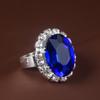 Joyería Popular Europea y Americana de Venta Caliente Nuevo Anillo de Diamantes Completo para Mujer Accesorios de Boda Nupcial Fabricante de Anillos Venta al por Mayor