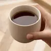 Taza de café de estilo vintage hecha en fábrica con un acabado liso, hermosa taza de cerámica para uso doméstico, taza de té comercial, taza personal para latte