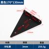 Suporte triangular de aço esquerdo Suporte de placa Suporte de divisória em forma única Estrutura de armazenamento de parede rack Suporte triangular invisível Suporte de placa de camada