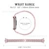 Adecuado para pulsera Xiaomi 8/9/10Pro con cinco cuentas y dos filas de pulseras metálicas incrustadas de diamantes, Correa de reloj Redmi 4/5/6