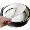 Cuchara de arroz de acero inoxidable antiadherente grado alimenticio para servir arroz espátula para arroz hogar creativa cuadrada patrón martillado cuchara de arroz