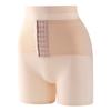 Calcinha de segurança boxer sem costura de seda gelada cintura alta dedução de linha 3D calças falsas de quadril calcinhas levantadoras de quadril e barriga calcinhas de bumbum falso para mulheres