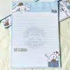 Adorable Perro Blanco Grande B5 Cuaderno de Dibujos Desprendible, Bloc de Notas para Estudiantes de Alto Valor, Adorable Bloc de Notas