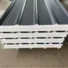Painel composto de aço colorido com lã de rocha de 75 mm tipo 950 para telhado de armazém painel sanduíche de lã de rocha placa de isolamento retardante de chamas fábrica
