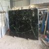 Mármol Natural Verde Indio Procesado Encimera Umbral Piedra Escalón Flor Grande Piedra Verde Azulejos para Piso
