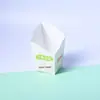Caja para Papas Fritas de Grado Alimenticio, Engrosada, a Prueba de Aceite, Desechable, No Plegable, Caja de Embalaje de Cartón Blanco, Adecuada para Uso Doméstico y Comercial, Caja para Llevar