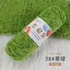 Ovillo de hilo grueso de terciopelo dorado chenilla para gorros, bufandas, suéteres, muñecas, zapatos de ganchillo, kit de material de tejer DIY