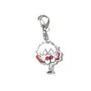 Pingente chaveiro acrílico cartão em pé desenho animado anime estrela periférico ornamentos de mesa pingente diy música de balanço