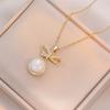 Collar para Mujer, Moda Transfronteriza, Versátil Elegante, Diseño Nicho de Corazón, Colgante Simple y Versátil, Collar Cadena Clavícula para Mujer
