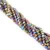 Cuentas de Cristal para Vitral de 4 mm, Cuentas Sueltas, Accesorios para Pulseras Hechas a Mano DIY, Paquete de Materiales, Fabricante, Venta al por Mayor