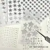 Estilo Ins Plata DIY Guka Pegatina Decorativa Colección Material de Alto Valor Gama Alta Material de Collage para Cuenta Estrella