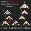 Aplicaciones de Talla en Madera de Dongyang Estilo Europeo Piezas de Madera Maciza con Forma de Flor Aplicación de Talla en Madera Flor de Esquina Fondo de Pared Piezas de Madera con Forma de Flor Adornos En Stock Con Cableado