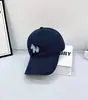 Gorra de Béisbol de Algodón Bordada Simple Estilo Coreano, Gorra Ajustable Universal de Visera Curva, Sombrero Casual Versátil de Moda