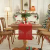 Caminho de mesa listrado com padrão de losangos e franjas vermelhas, tecido de algodão e linho estilo americano, para decoração de mesa de jantar e armário