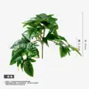 Accesorios de Pared Decorativos para Plantas de Interior al por Mayor, Adornos Pequeños de Plantas Verdes en Maceta, Flores Artificiales, Colgantes de Pared de Plantas