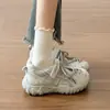 Zapatos Retro Deportivos tipo Papá para Mujer Verano 2026 Malla Hueca Transpirable Sandalias Casuales Cerradas de Punta Gruesa de Suela Gruesa de Moda