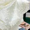 En stock Malla de Tencel Algodón Bordado Completo Vestido Cheongsam para Mujer Vestido Lolita Tela Bordada Venta al por Mayor