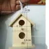 Casa de pájaros de madera para mascotas, juego de manualidades DIY, decoración de jardinería, manualidades de graffiti hechas a mano, producto nuevo transfronterizo