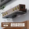 Soporte de pared para barra de sonido Estante de almacenamiento en pared para TV/Monitor/Altavoz de TV para el hogar Soporte de pared de acero al carbono