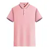 Playeras Polo de Manga Corta en Stock para Hombres y Mujeres, Camisetas de Manga Corta con Cuello para Verano, Camisetas Promocionales, Ropa de Trabajo, Uniformes de Equipo, DIY
