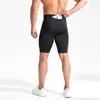 Pantalones Cortos Deportivos Ajustados con Cremallera de Cinco Puntos para Hombre Secado Rápido Transpirables para Entrenamiento de Fitness Verano Baloncesto Running Pantalones de Compresión