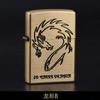 JT3-501 Jiantai querosene isqueiro atacado personalidade criativa bronze dragão escultura roda de moagem isqueiro isqueiro à prova de vento