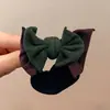 1. Goma para el pelo vintage de flores oscuras con una textura madura y suave, adecuada para ir al trabajo, accesorio para el cabello duradero y versátil para mujeres