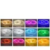 Tira de Luz de Silicona Flexible LED Tira de Luz Suave Neón Impermeable para Exteriores 12V-24V Forma de Carácter Luminoso Luz Lineal para Gabinete