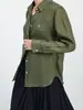 Camisa de Mujer Estilo Casual Ne Order 2026 Verano Nueva Ropa Exterior de Ramio Delgada Abotonada Camisa de Aire Acondicionado