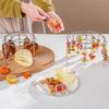 (Hornea 24 Brochetas a la Vez) Rack para Brochetas de Freidora de Aire Horno Parrilla Acero Inoxidable Rack Colgante Parrilla Vertical para Brochetas Aguja para Brochetas Yx