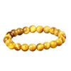 Pulsera de ojo de tigre natural de cristal grande para hombres y mujeres, de una sola vuelta, pulsera de ojo de tigre dorado, cuentas sueltas DIY, fabricantes de joyería, venta al por mayor