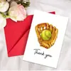Paquete de Tarjetas de Felicitación con Sobre - Tema: Bol Nuevo de Evento Deportivo Mundial de Fútbol - Tarjeta de Agradecimiento de Cumpleaños
