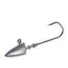 Cor primária chumbo cabeça gancho alongado anti-pendurado cauda larvas gancho Luya macio Worm Hook artes de pesca Pesca Pesca