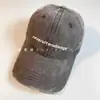 Gorra de Béisbol Retro Americana Nueva 2026 con Agujeros y Acabado Desgastado, Bordado de Letras, Marca de Moda, Gorra Versátil Casual de Pico de Pato para Mujer