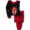 Novo Conjunto do Homem-Aranha Roupas de Casa para Meninos Algodão Pequeno e Médio Traje Infantil Roupas de Outono Calça Longa Pijama Uma Geração de Cabelo