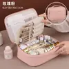 Bolsa de maquiagem transfronteiriça mais vendida livremente destacável grande capacidade sensação de alta qualidade bolsa de armazenamento de cosméticos multifuncional design de nicho