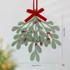 Amazon Nuevo Adorno de Corona de Campana de Tela No Tejida Adorno para Árbol de Navidad Decoraciones Navideñas DIY Adornos Colgantes Creativos