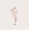 Meias Finas de Verão de Algodão Puro Femininas 7A Antibacterianas, Antiodor, Absorventes de Suor, Malha Respirável Sem Costura Meias Curtas Zhuji Hosiery